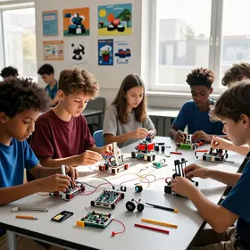 melhores-materiais-para-projeto-de-robotica-escolar-o-que-usar